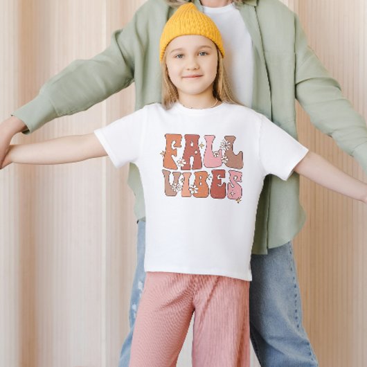 Fall Vibes Kinder Shirt, Herbst Erntedank Kinder T-Shirt