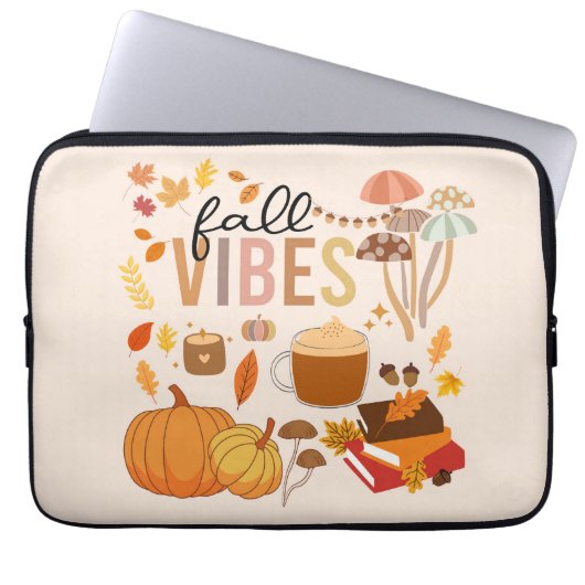 Fall Vibes Laptopschutzhülle (Vorderseite)