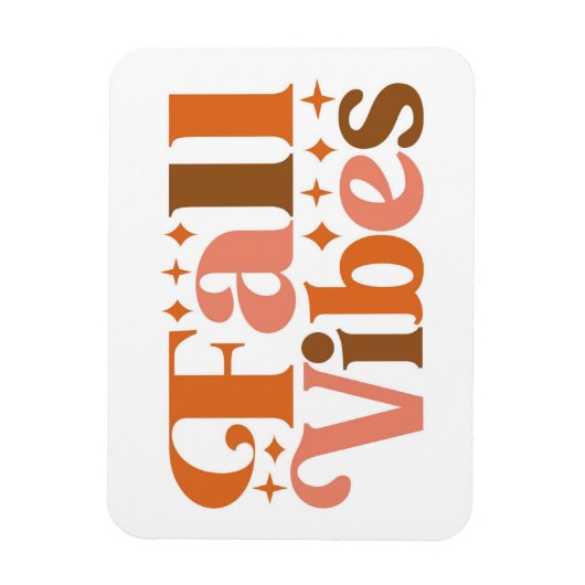 Fall Vibes Magnet (Vertikal)