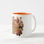 Fall Vibes Mug, Fall 2D Puff Coffee Zweifarbige Tasse (VorderseiteRechts)