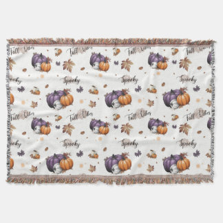 Fall Vibes Nahtloses Muster Decke