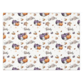 Fall Vibes Nahtloses Muster Tischdecke (Vorderseite (Horizontal))