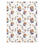 Fall Vibes Nahtloses Muster Tischdecke (Vorderseite)