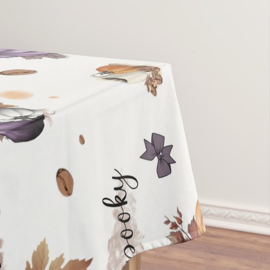 Fall Vibes Nahtloses Muster Tischdecke (Beispiel)