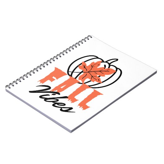 Fall Vibes Notizblock (Linke Seite)