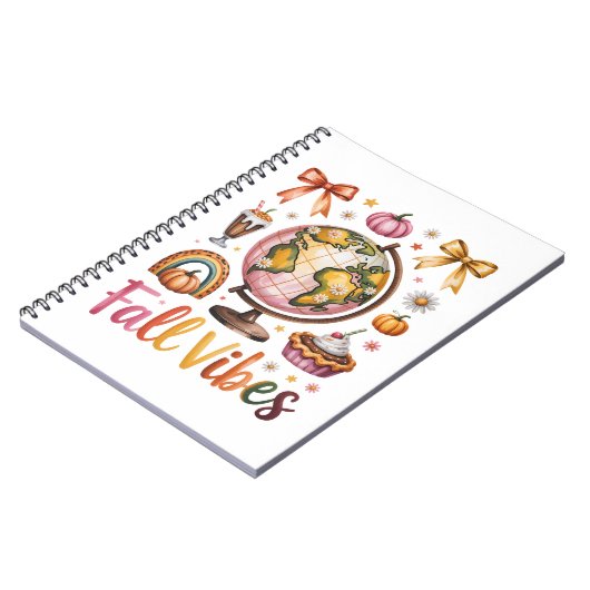 Fall Vibes Notizblock (Linke Seite)