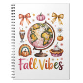 Fall Vibes Notizblock (Vorderseite)