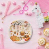 Fall Vibes Pappteller (Party)