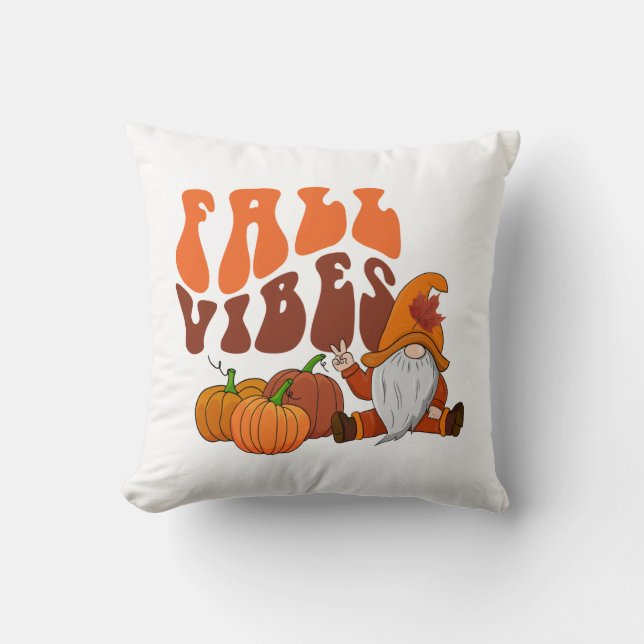 Fall Vibes Pillow Kissen (Vorderseite)