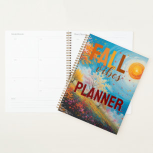 Fall Vibes Planner - Herbst-Inspiriert Organisator Planer