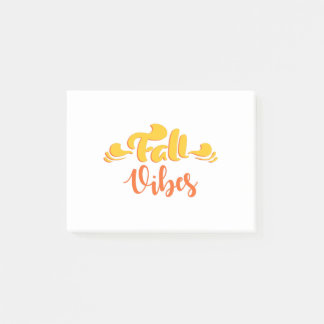 Fall Vibes Post-it Klebezettel
