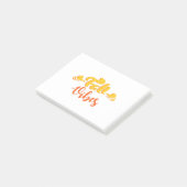 Fall Vibes Post-it Klebezettel (angewinkelt)