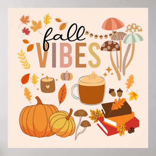 Fall Vibes Poster (Vorne)
