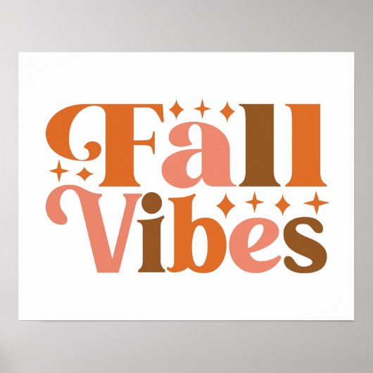 Fall Vibes Poster (Vorne)