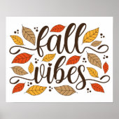 Fall Vibes Poster (Vorne)