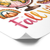 Fall Vibes Poster (Ecke)