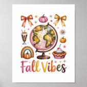 Fall Vibes Poster (Vorne)