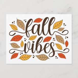Fall Vibes Postkarte
