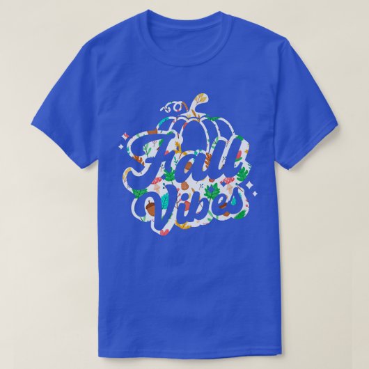 Fall Vibes Pumpkin Gewürzpumpen Patch Herbst als T-Shirt (Design vorne)