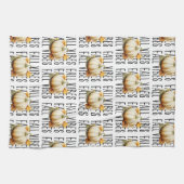 Fall Vibes Pumpkin | Herbst Geschirrtuch (Horizontal)