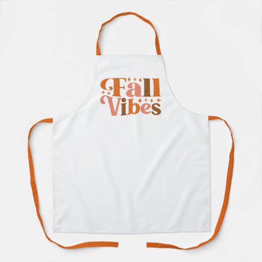 Fall Vibes Schürze (Vorderseite)