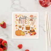 Fall Vibes Serviette (Beispiel)