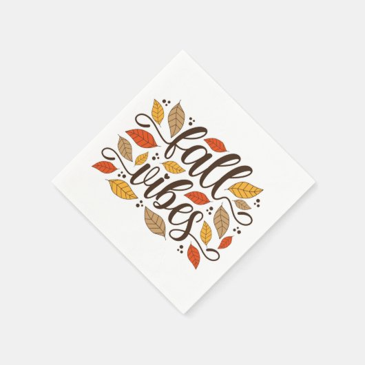 Fall Vibes Serviette (Ecke)