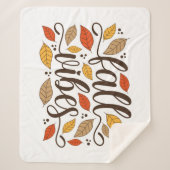 Fall Vibes Sherpadecke (Vorderseite)