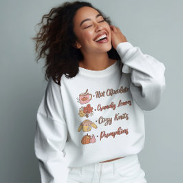 Fall Vibes Shirt, Herbst Erntedank Geschenk Sweatshirt