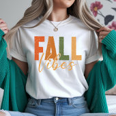 Fall Vibes Shirt, Herbstsaison Sweater Weather T-Shirt