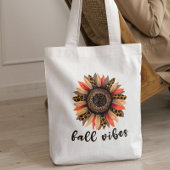 Fall Vibes Sonnenblume Herbsttasche Tragetasche