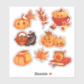 Fall Vibes Sticker (Blatt)