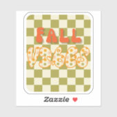 Fall Vibes Sticker (Blatt)