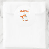 Fall Vibes Sticker - Niedlich Duck Herbst Gemütlic (Tasche)