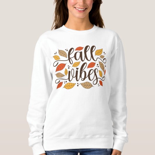 Fall Vibes Sweatshirt (Vorderseite)