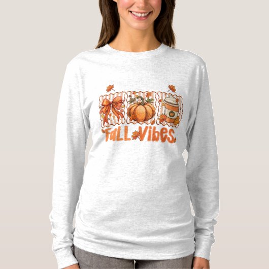 Fall Vibes T-Shirt (Vorderseite)