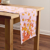 Fall Vibes Table Runner Kurzer Tischläufer (Beispiel)