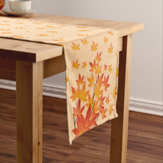 Fall Vibes Table Runner Kurzer Tischläufer