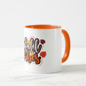 Fall Vibes Tasse (VorderseiteRechts)