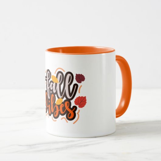 Fall Vibes Tasse (VorderseiteRechts)