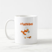 Fall Vibes Tasse - Niedlicher Duckkaffee Herbstent (Links)