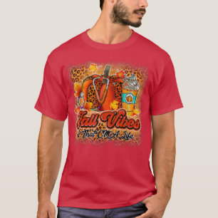 Fall Vibes & That CMA Life Fall Lover Nurve Day Nu T-Shirt