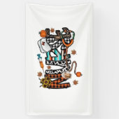 Fall Vibes that Nurlife Nurse Fall Saison Autum Banner (Vertikal)