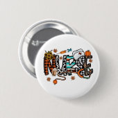 Fall Vibes that Nurlife Nurse Fall Saison Autum Button (Vorne & Hinten)