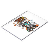 Fall Vibes that Nurlife Nurse Fall Saison Autum Notizblock (Linke Seite)