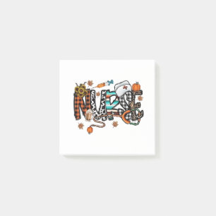 Fall Vibes that Nurlife Nurse Fall Saison Autum Post-it Klebezettel