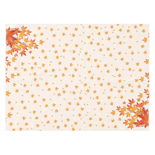 Fall Vibes Tischdecke (Vorderseite (Horizontal))