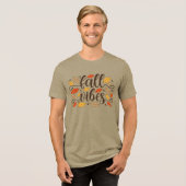 Fall Vibes Tri-Blend Shirt (Vorderseite voll)