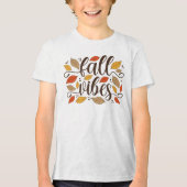 Fall Vibes Tri-Blend Shirt (Vorderseite)