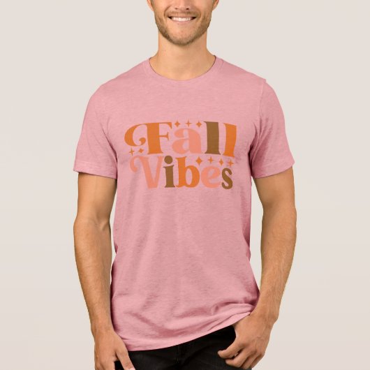 Fall Vibes Tri-Blend Shirt (Vorderseite)